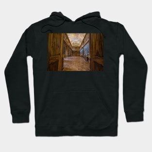 Library of Strahov Monastery in Prague, Czech Republic Hoodie